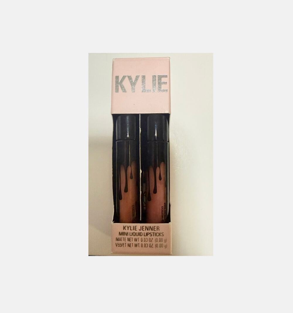 Kylie Jenner Mini Liquid Lipstick Duo, in shades Candy K and Charm Velvet